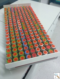 Laboratory Glass Vial Storage Racks
