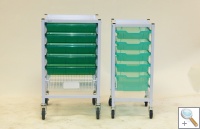 Lab Trolley with trays