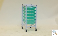 Laboratory Single Compact Trolley