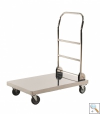 Stainless Steel Flat Bed Trolley